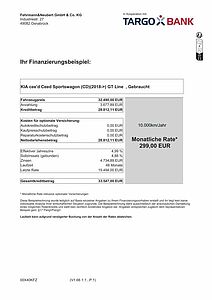 Kia CEED SW 1.5T DCT7 GTL*299€ Rate*TEC LED GD 18Z